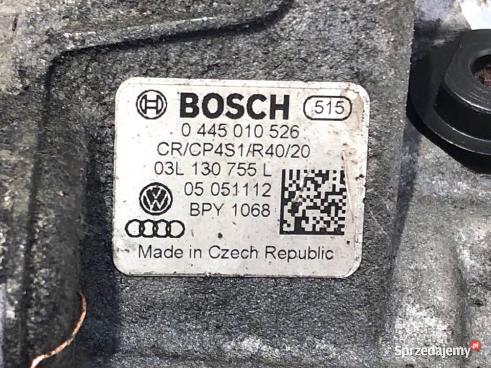 POMPA WTRYSKOWA VW PASSAT B7 0445010526 20 140 sprzedam