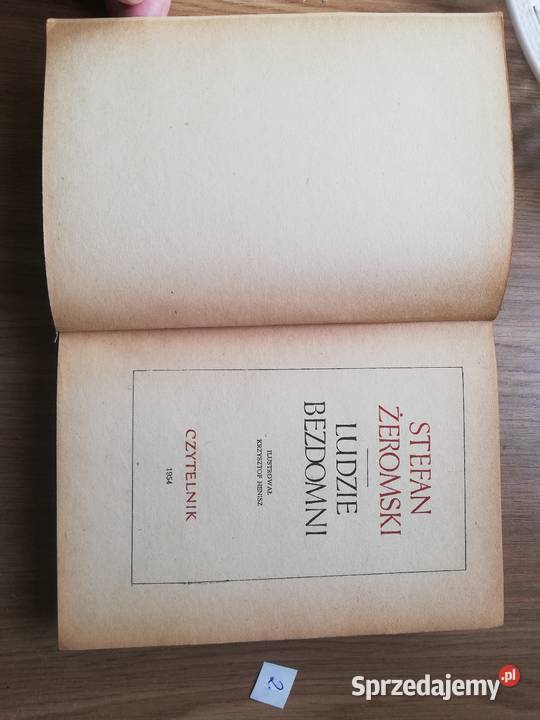 Stefana Żeromskiego ludzie bezdomni 1954r Warszawa