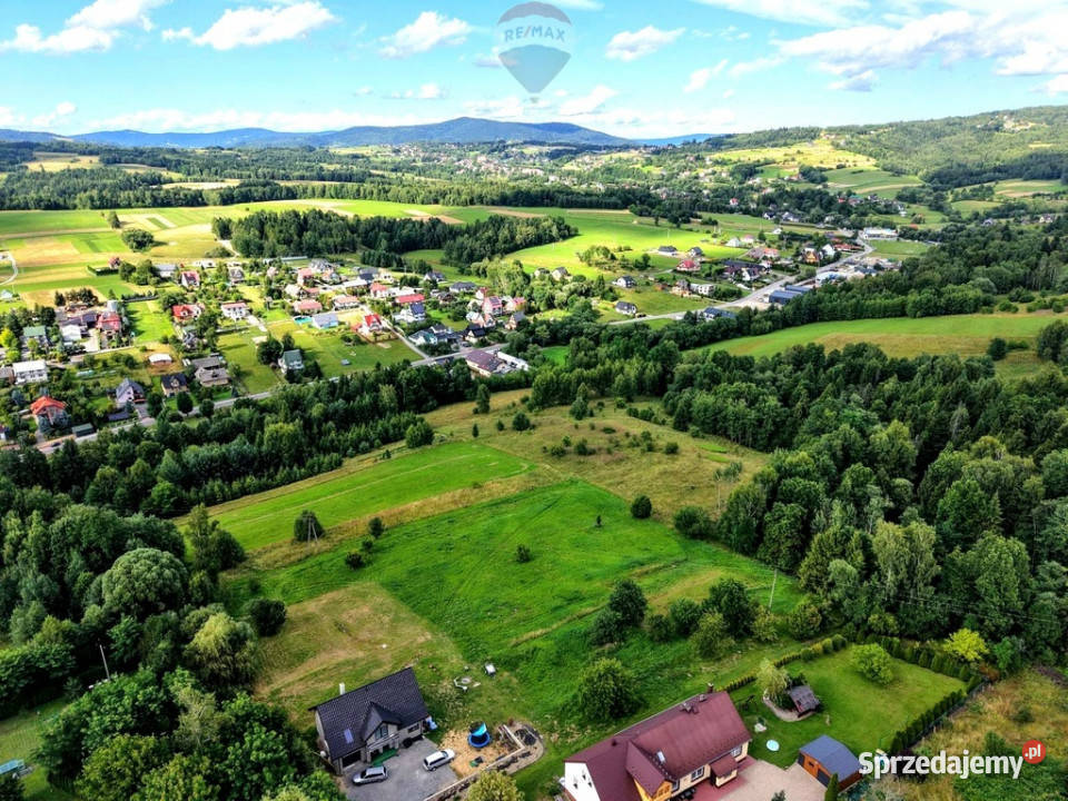 Duża Działka budowlana Jordanów
