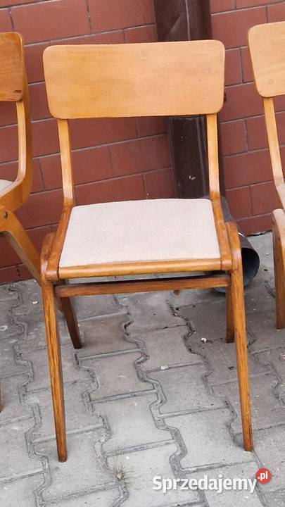 Zestaw 3 KRZESEŁ BUMERANG FGościnińska Lublin