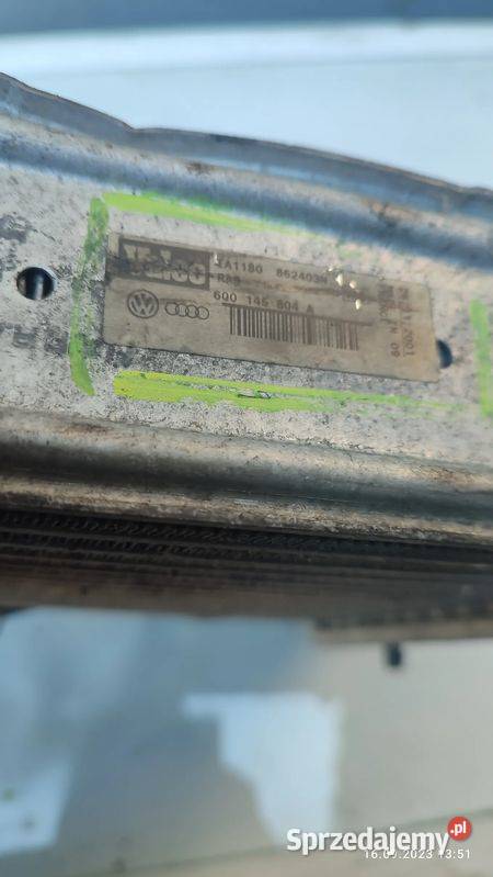 INTERCOOLER CHŁODNICA Polo Fabia Ibiza 14 TDI Włoszczowa