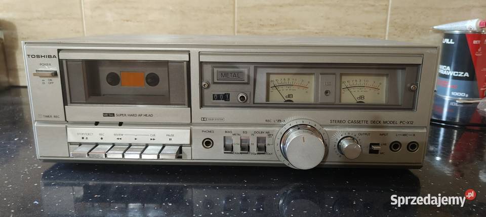Magnetofon kasetowy Deck Toshiba PCX12 Vintage Przeworsk