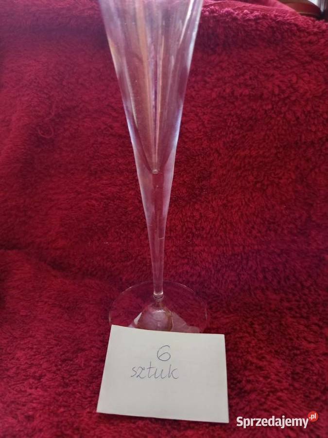 kieliszki do szampana sygnowane Warszawa sprzedam