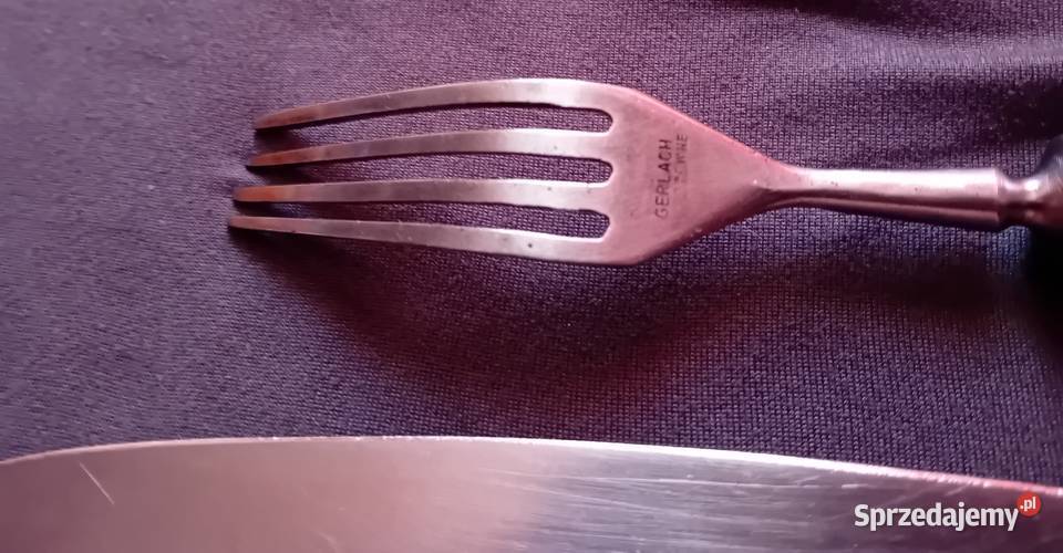 Komplecik Gerlach nóż stołowy i widelec z