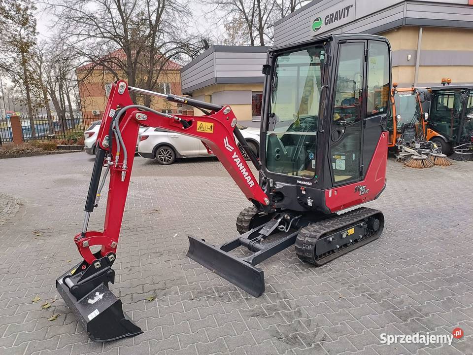 Yanmar minikoparka gąsienicowa SV 15 VT Classic lubelskie Lublin