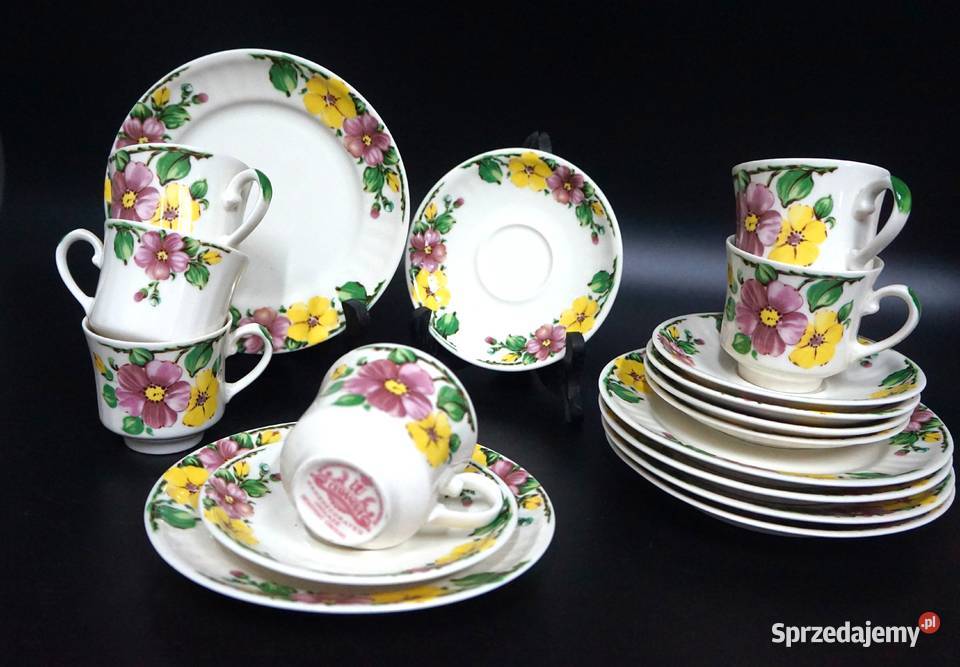 Na sprzedaż 6 kompletów Anielska porcelana Kalisz sprzedam