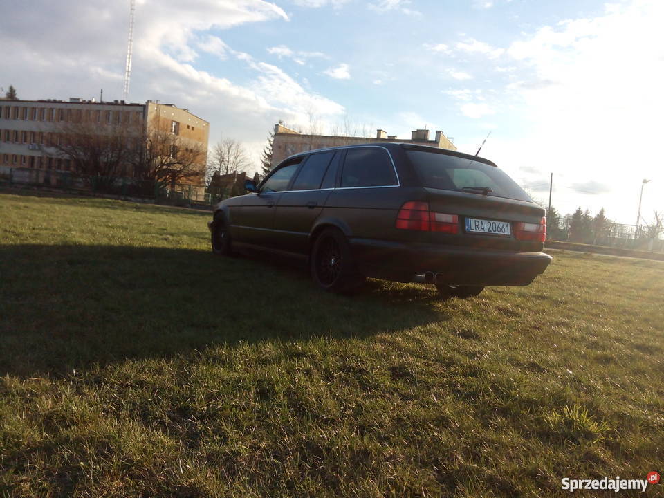 bmw e34 m50b25 czarny mat manualna Stok sprzedam