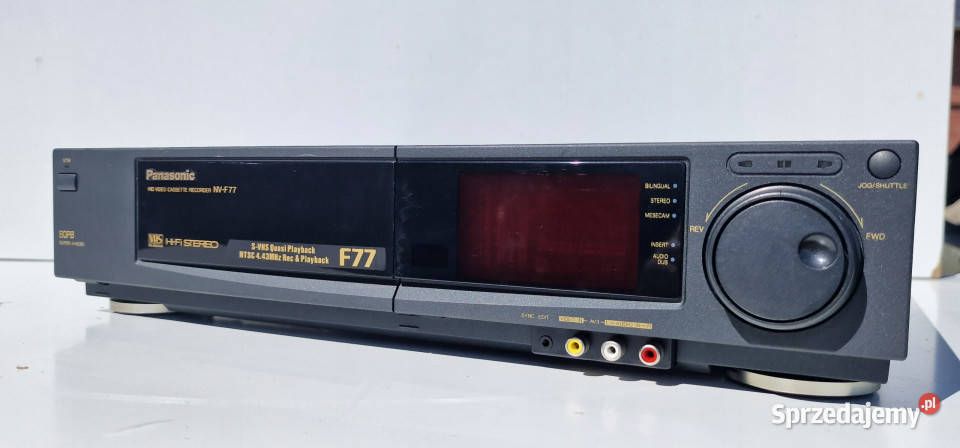 Video magnetowid Panasonic NVF77 NV F 77 VHS Międzychód