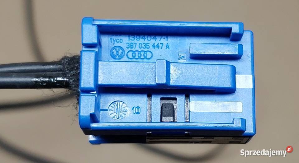 KABEL ZŁĄCZE AUX IN JACK 35 MINI ISO 12 PIN VW dolnośląskie Mielęcin