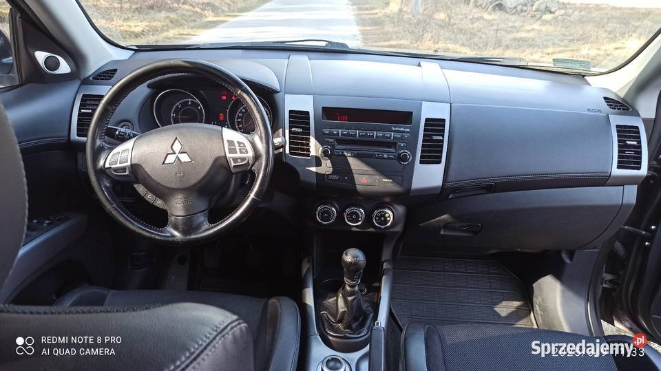Mitsubishi Outlander II Lift 2009 wielofunkcyjna kierownica mazowieckie Radom sprzedam