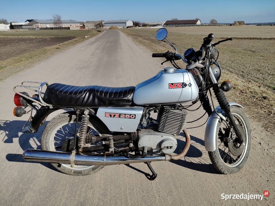 MZ ETZ 250 1985r z dokumentami SPRAWNA pozostałe
