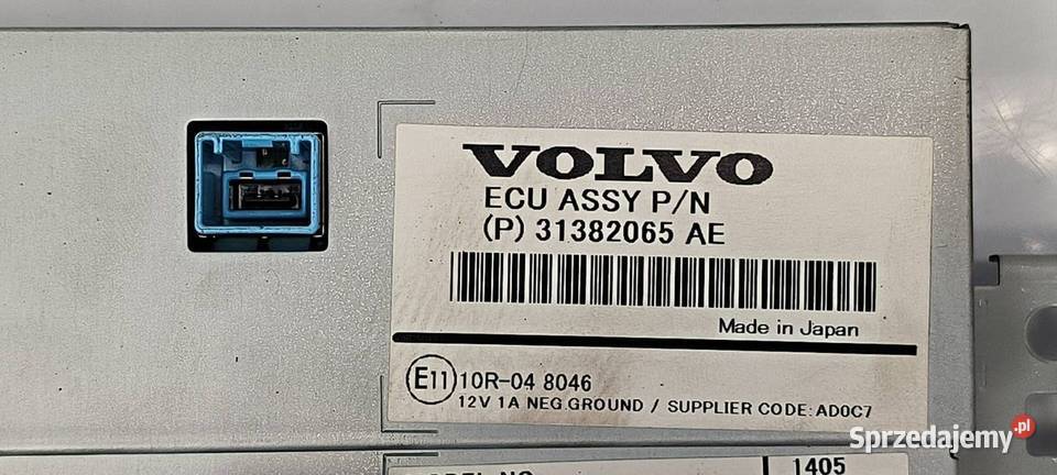 WYŚWIETLACZ PANEL VOLVO V60 31382065AE