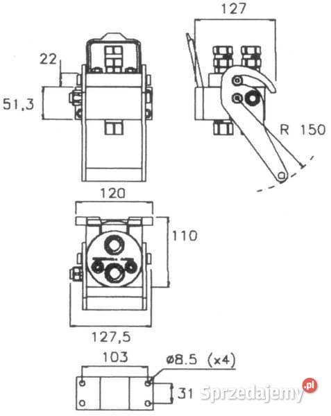 Szybkosprzęg DN102 x 12 BSP częśc ruchoma
