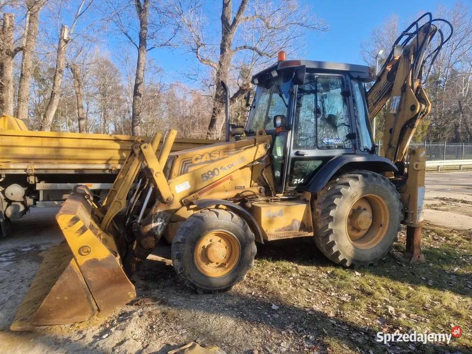 Koparko Ładowarka CASE 580 SLE teleskop jcb cat Case IH Dziedzice