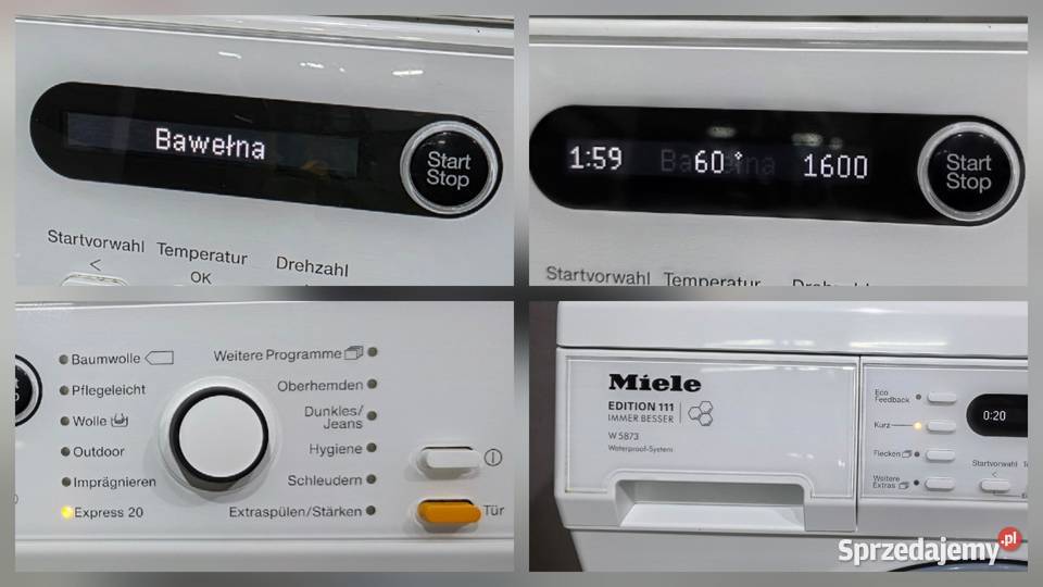 Pralka Miele W 5873 WPS Edition 111 8 SoftCare Wrocław