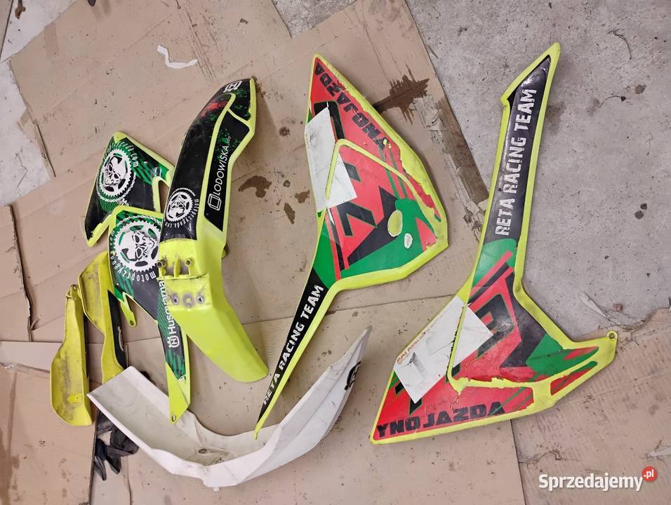 Plastiki owiewki Husqvarna te 300 250 350 TC 125 Łaziska Górne