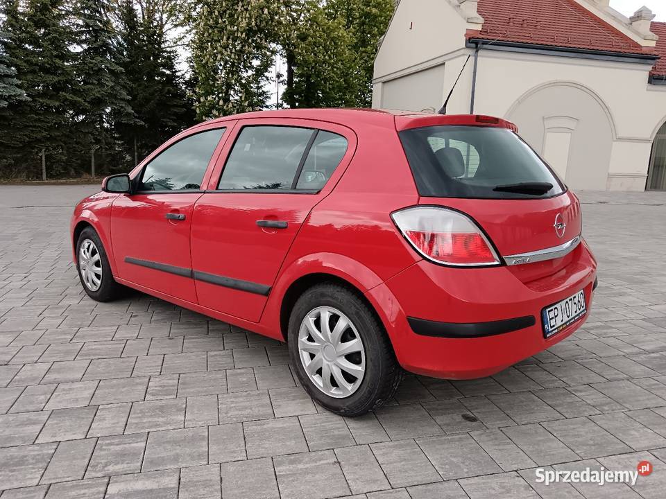 Opel Astra H 14 benzyna 90 2004r 1400cm3 łódzkie Rawa Mazowiecka
