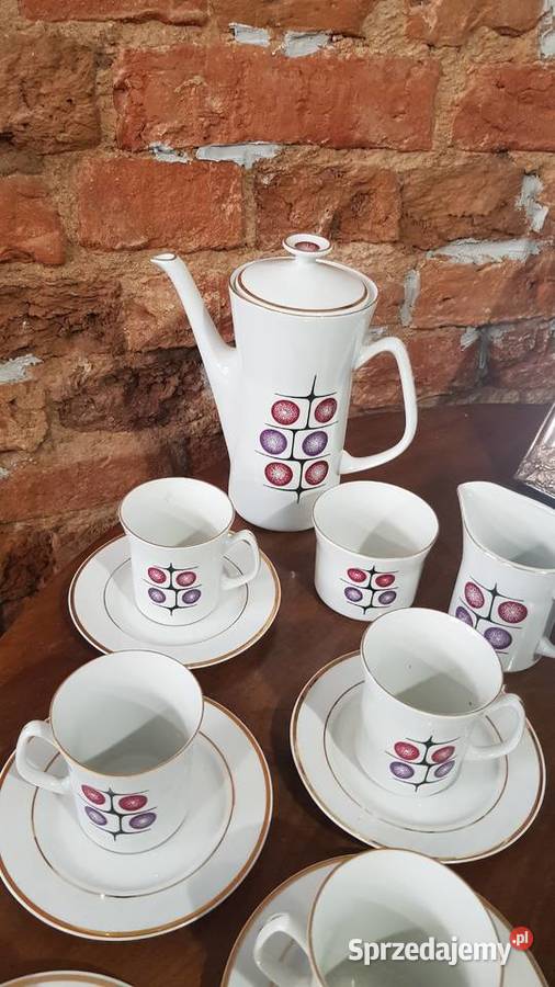 Serwis porcelanowy Włocławek pikasiak PRL Antyki, Sztuka, Kolekcje Orneta