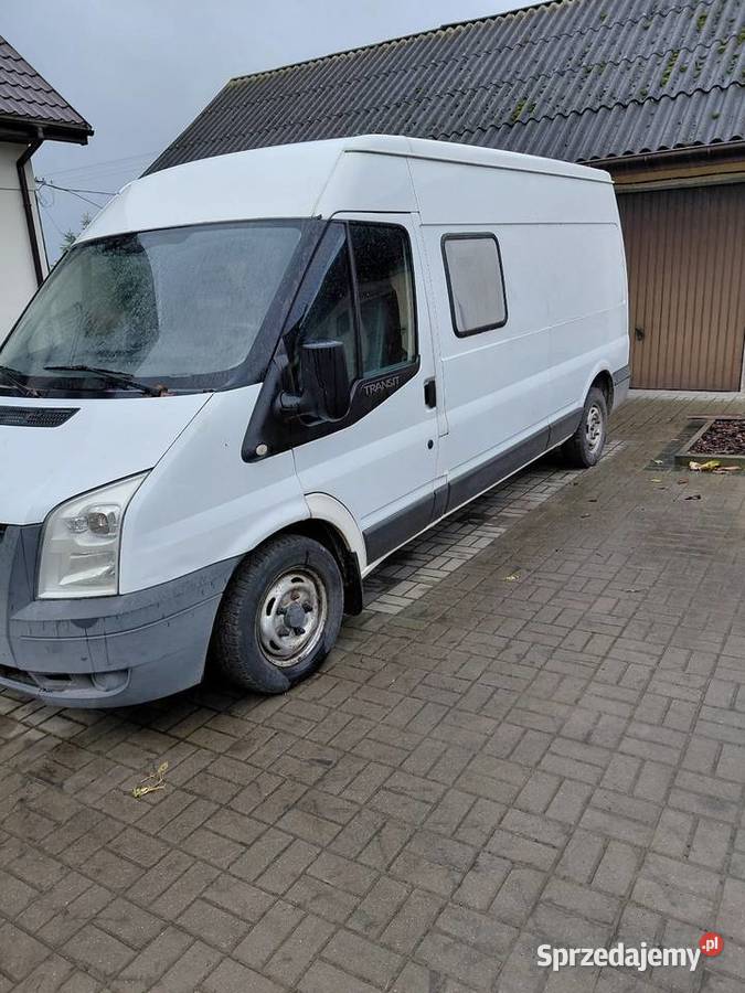 Ford transit mk7 doka 7osobowy blaszak welurowa tapicerka Romanówek