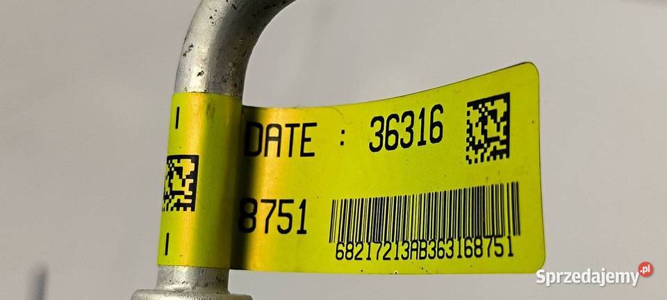 PRZEWÓD KLIMATYZACJI DODGE DURANGO III Lipno