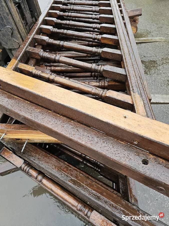 Balustrady drewniane Łagów