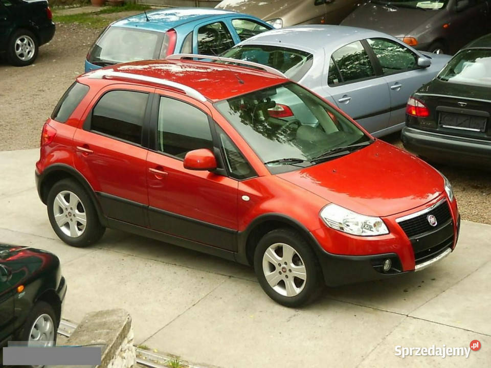 Fiat Sedici 38 4X4 BEZWYPADKOWY Polski salon możliwa zamiana Skawina