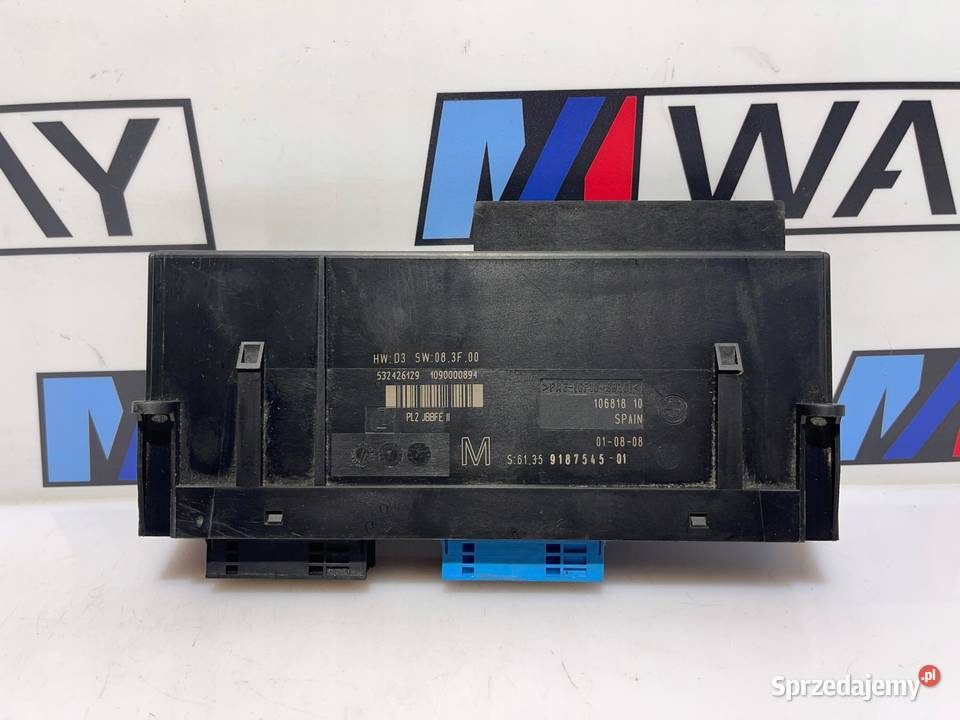 BMW E82 E90 E92 X1 E84 MODUŁ STEROWNIK KOMFORTU