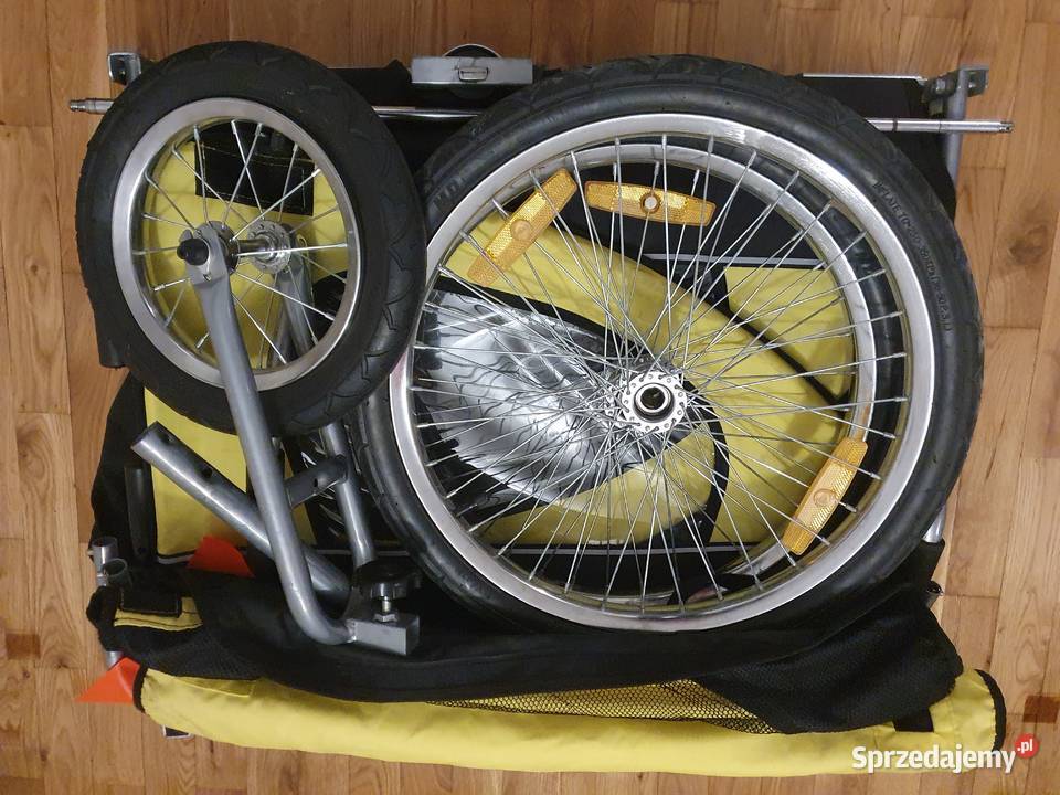 Przyczepka rowerowa dwuosobowa wózek Sportiko