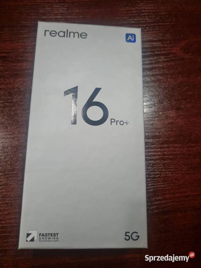 Realmy 16 pro plus ram 16 giga Nowy 24 gwar Pabianice