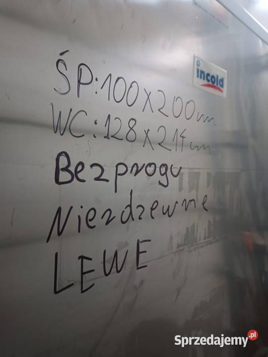 Drzwi chłodnicze Drzwi do chłodni Drzwi Laskowa