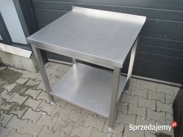 Stół Gastronomiczny Z Półką 807085 Stal Ostrów Wielkopolski