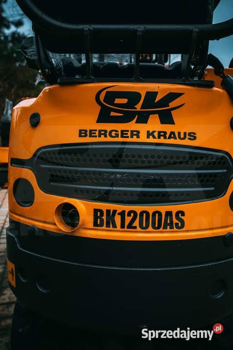 Nowa Mini Koparka Berger Kraus BK1200AS KUBOTA Gąsiennice Rzeszów sprzedam