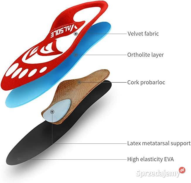 Wkładki ortopedyczne Valsole mężczyzn i kobiet Zamość sprzedam