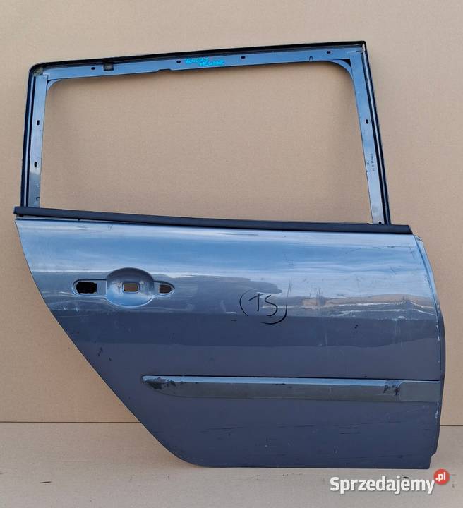 RENAULT MEGANE II DRZWI PRAWY TYŁ PRAWE TYLNE Bieleń