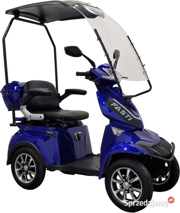Elektryczny czterokołowy skuter Fasti 4 z dachem Pozostałe Pozostałe Kraków sprzedam
