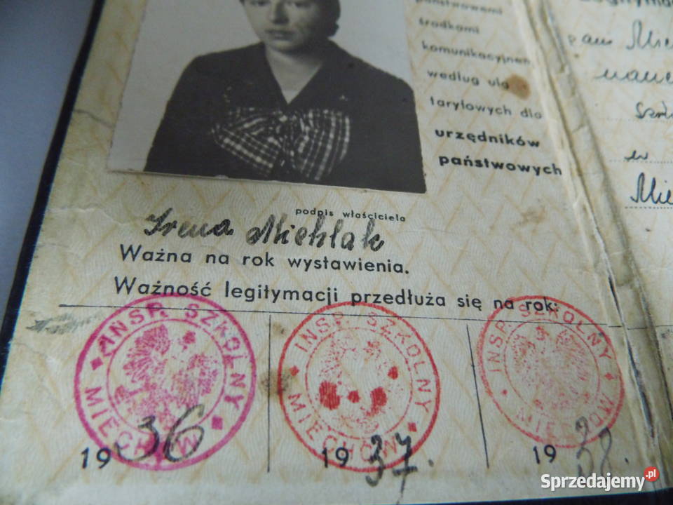 Okres międzywojenny Inspektor szkolny Radzewice