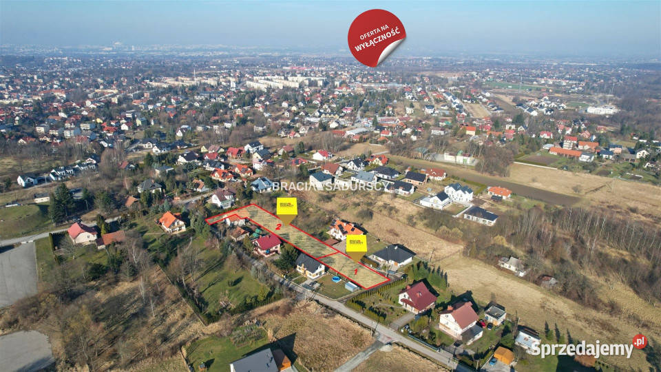 sprzedaży działki Wieliczka 2072m2 Sprzedaż Nieruchomości