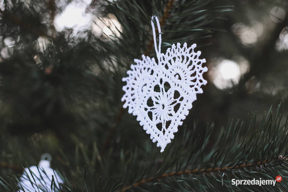 Ozdoby szydełkowe na choinkę zachodniopomorskie Drawsko Pomorskie