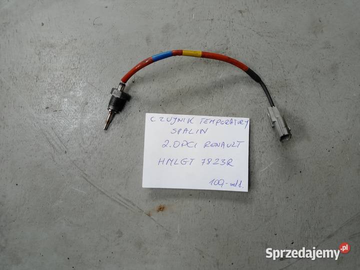 Czujnik temperatury spalin Renault 20 DCI osobowe