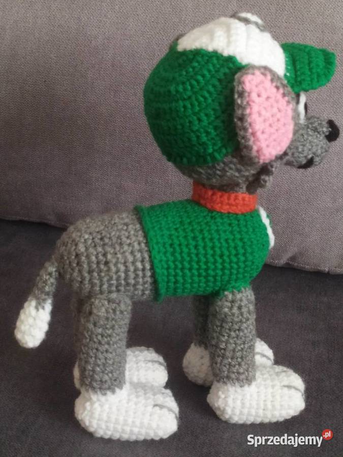 Rocky Psi Patrol na szydełku Dębno