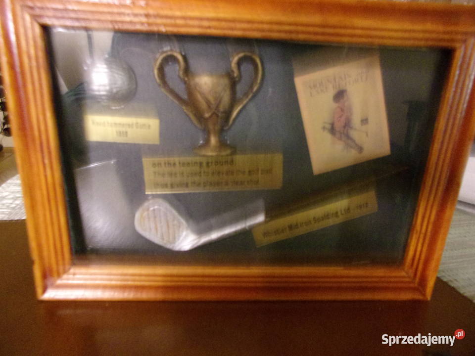 Prezent wielbiceli GOLFA obazek z historia tego Warszawa