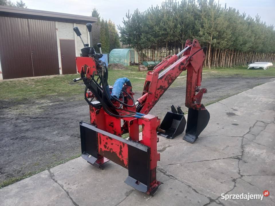 Koparka minikoparka ładowarka troll skrzat Krężna