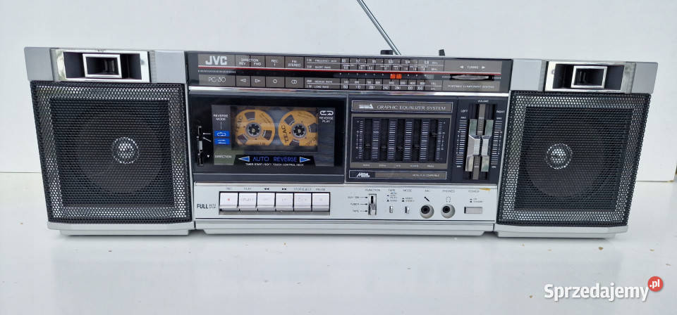 Magnetofon tuner radio analogowe JVC PC 30 Międzychód sprzedam