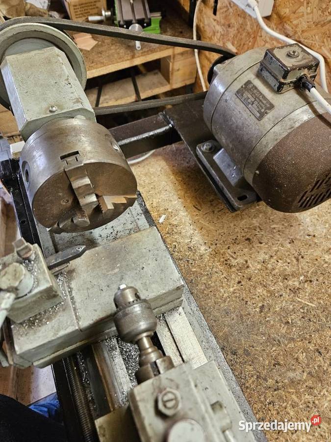 Tokarka uniwersalna do metalu Warsztatowa Mini śląskie Paniówki