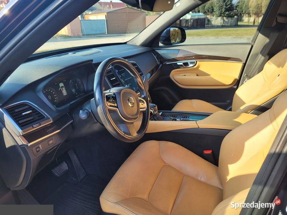 Volvo XC90 T6 AWD Momentum 7os 20 benz 310 2018r Kleczew sprzedam