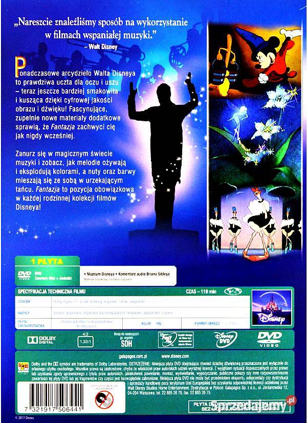 FANTAZJA ZACZAROWANA KOLEKCJA DISNEY Kalisz