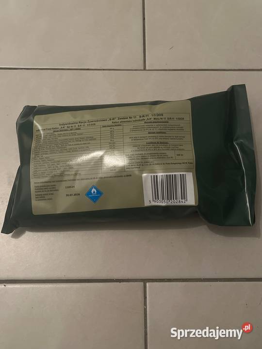 Racja żywnościowa SR11