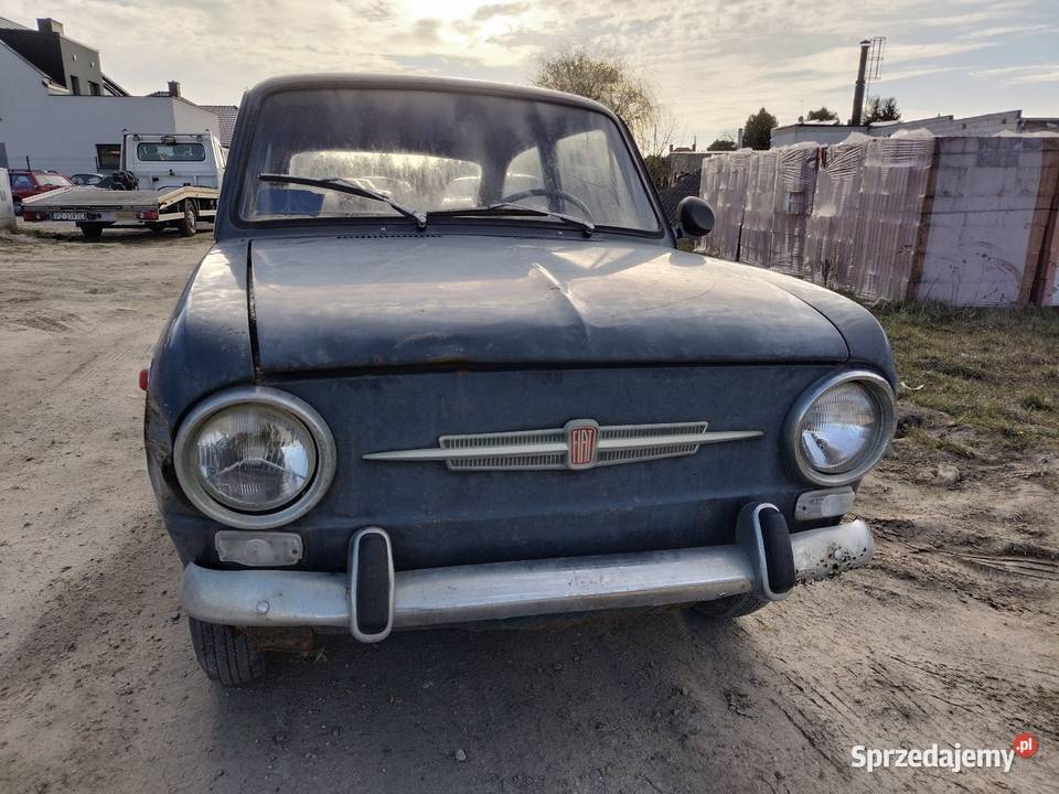 Fiat 850 sedan 1967 zabytek patyna 2/3 850