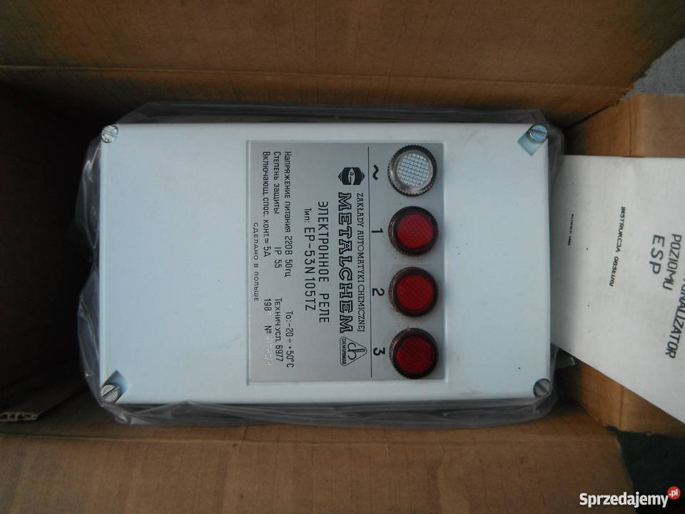 EP53N 105TZ Elektroniczy sygnalizator poziomu Barak