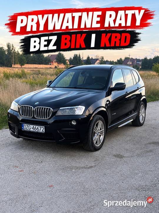 BMW X3 F25 30D Wrocław